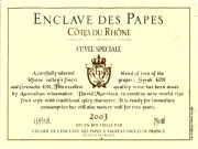 cdr-Enclave des Papes 2003